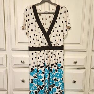 Dressbarn Polyester Dress 22W